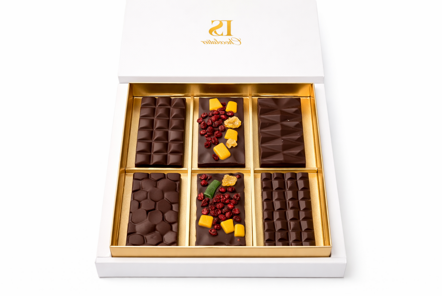 Imperial Mini Pistachio Kunafa Chocolate Bars – Luxury Bite Collection