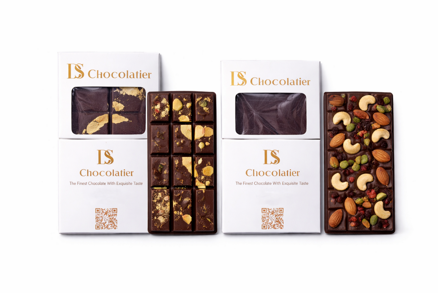 Imperial Dark Chocolate Bar with Dehydrated Fruits & Roasted Nuts