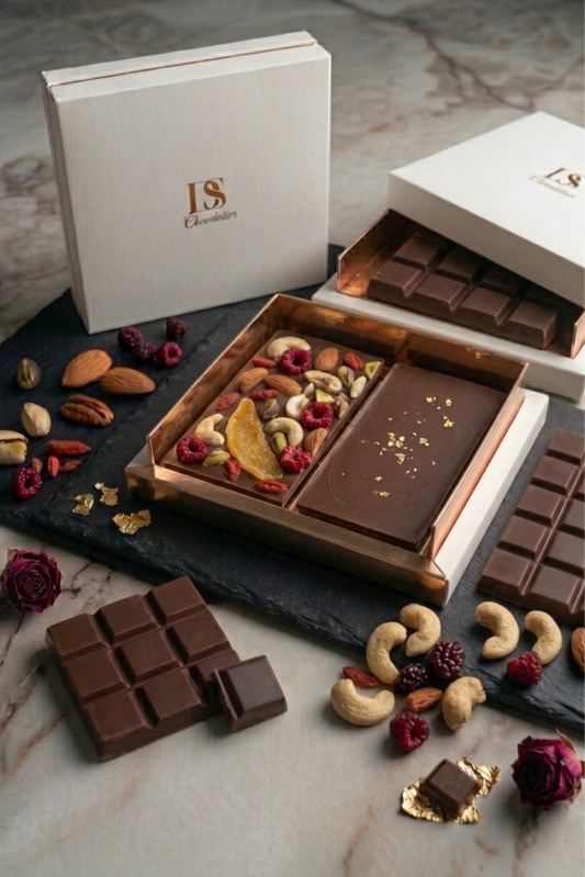 Imperial Dark Chocolate Bar with Dehydrated Fruits & Roasted Nuts