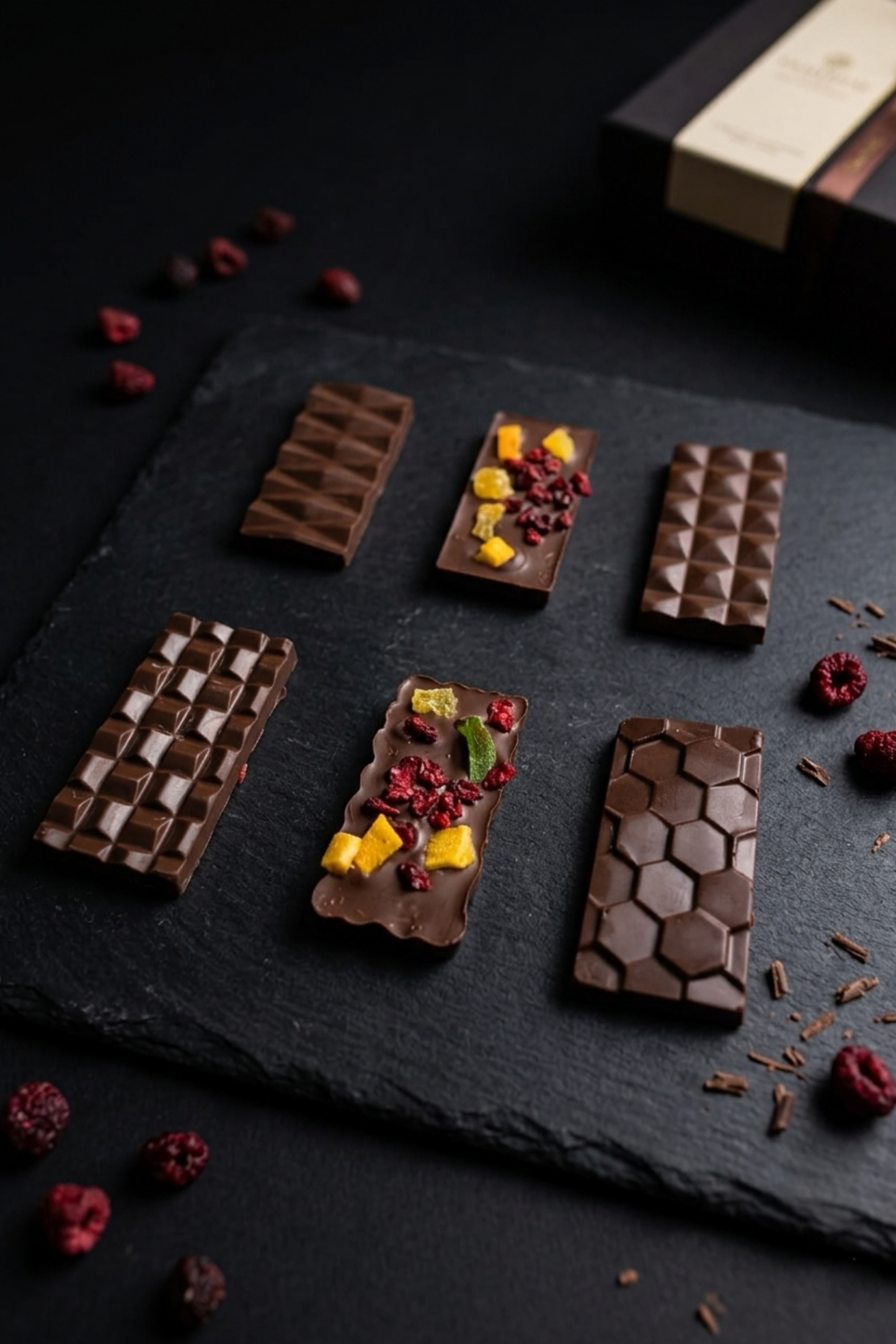 Imperial Mini Pistachio Kunafa Chocolate Bars – Luxury Bite Collection